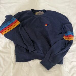 Aviator nation navy sweat set